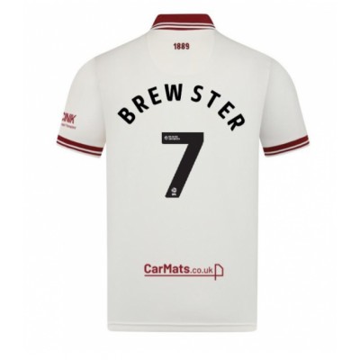 Fotbalové Dres Sheffield United Rhian Brewster #7 Alternativní 2024-25 Krátký Rukáv Fotbalové Dres Sheffield United Rhian Brewster #7 Alternativní 2024-25 Krátký Rukáv